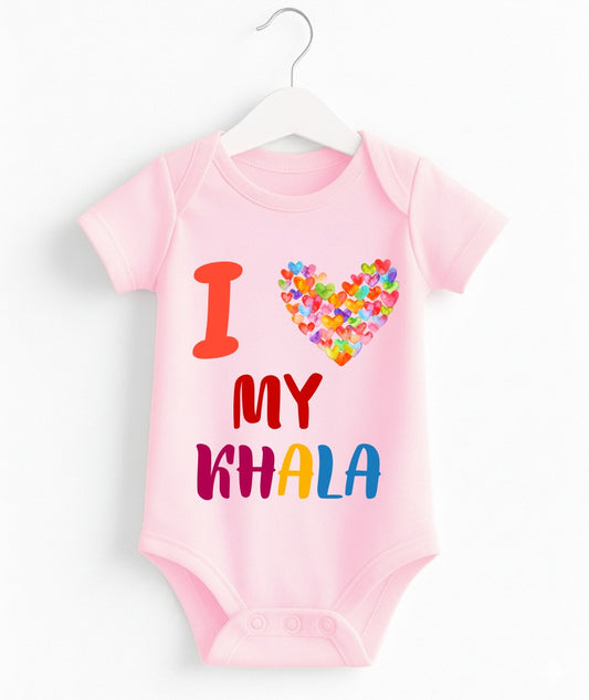 I Love My Khala | Customize Baby Romper