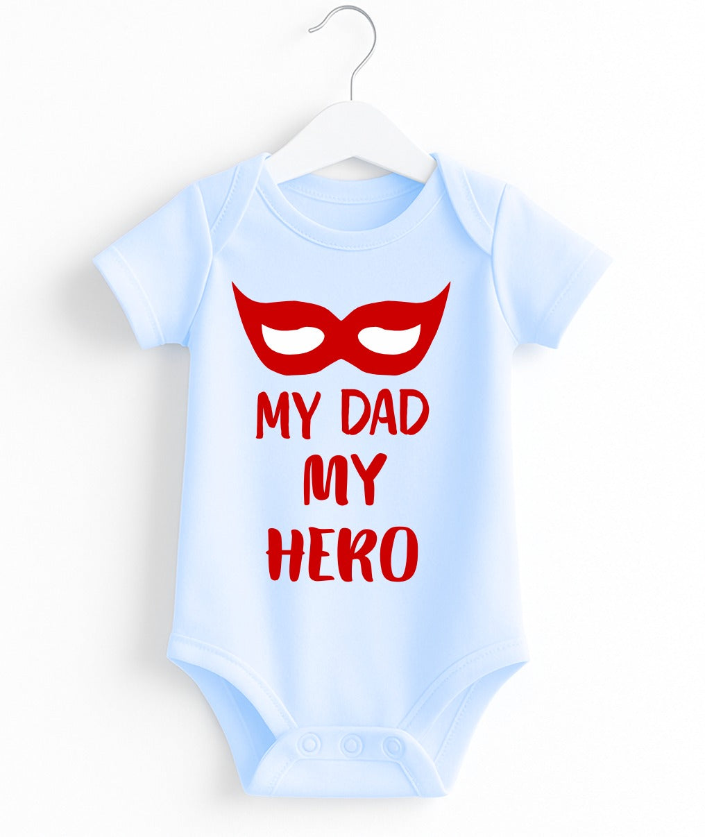 My Dad My Hero | Customize Baby Romper