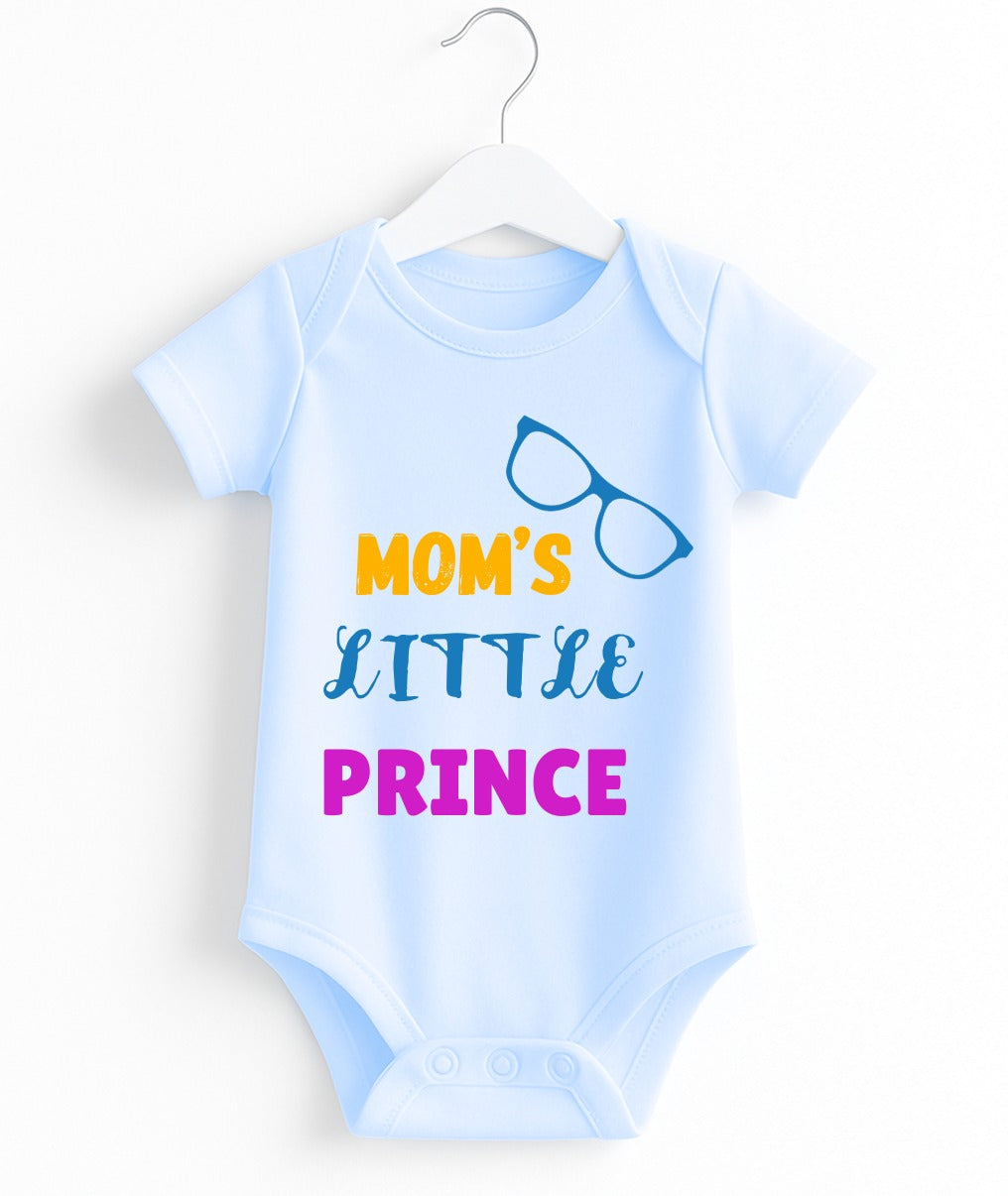 Mom's Little Prince | Customize Baby Romper