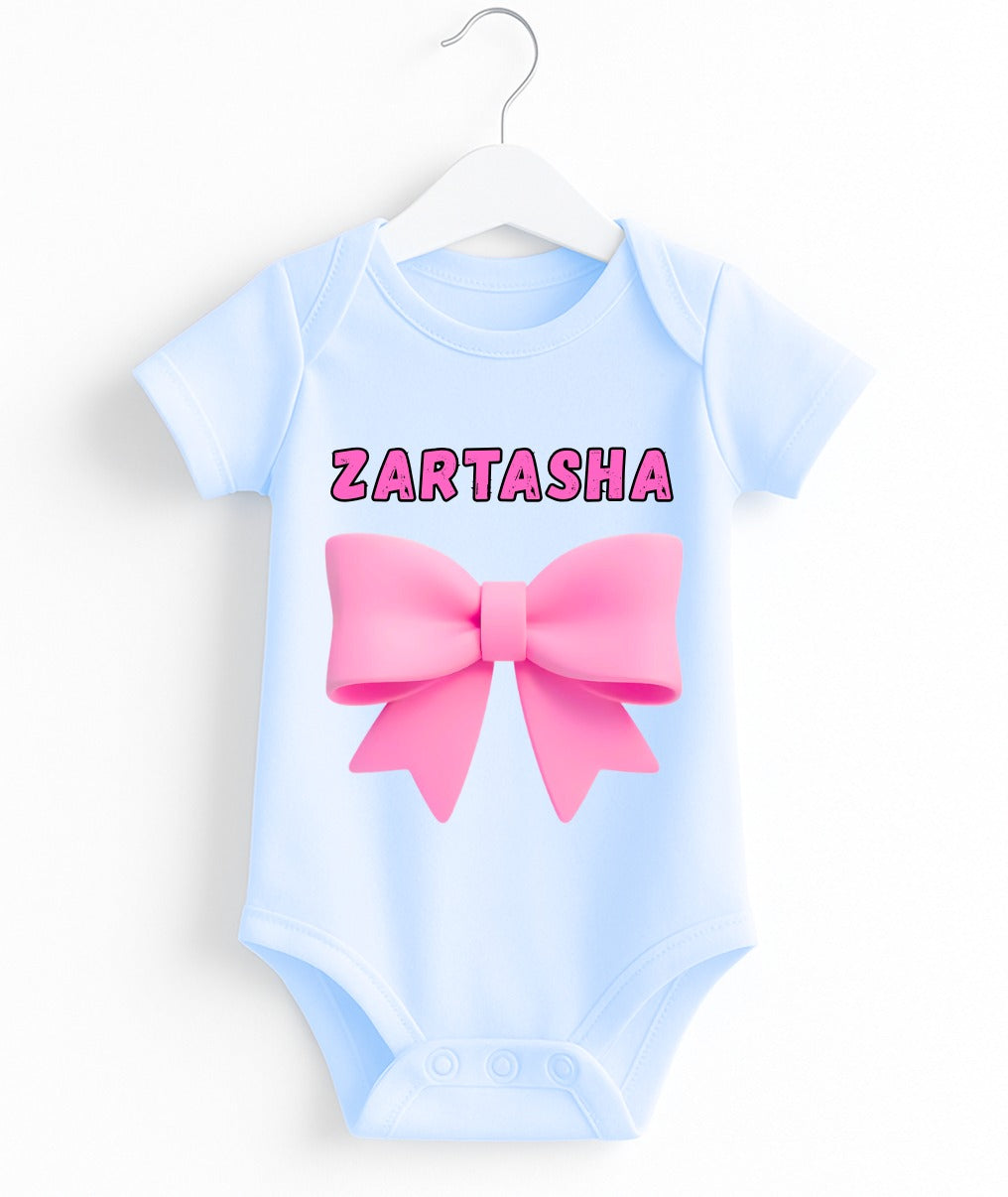 Customized Name Baby Romper