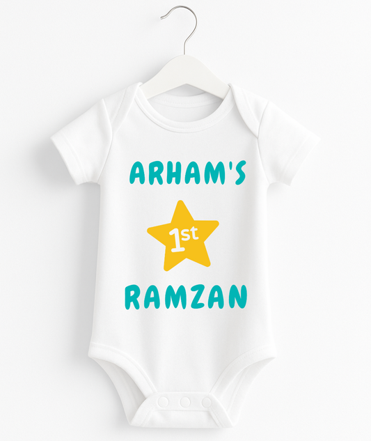 Customize 1st Ramzan Romper