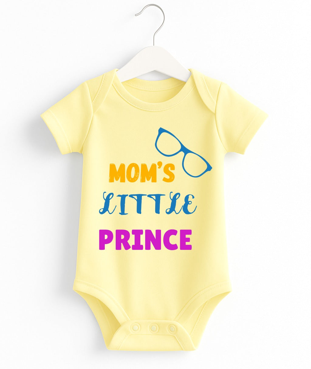 Mom's Little Prince | Customize Baby Romper
