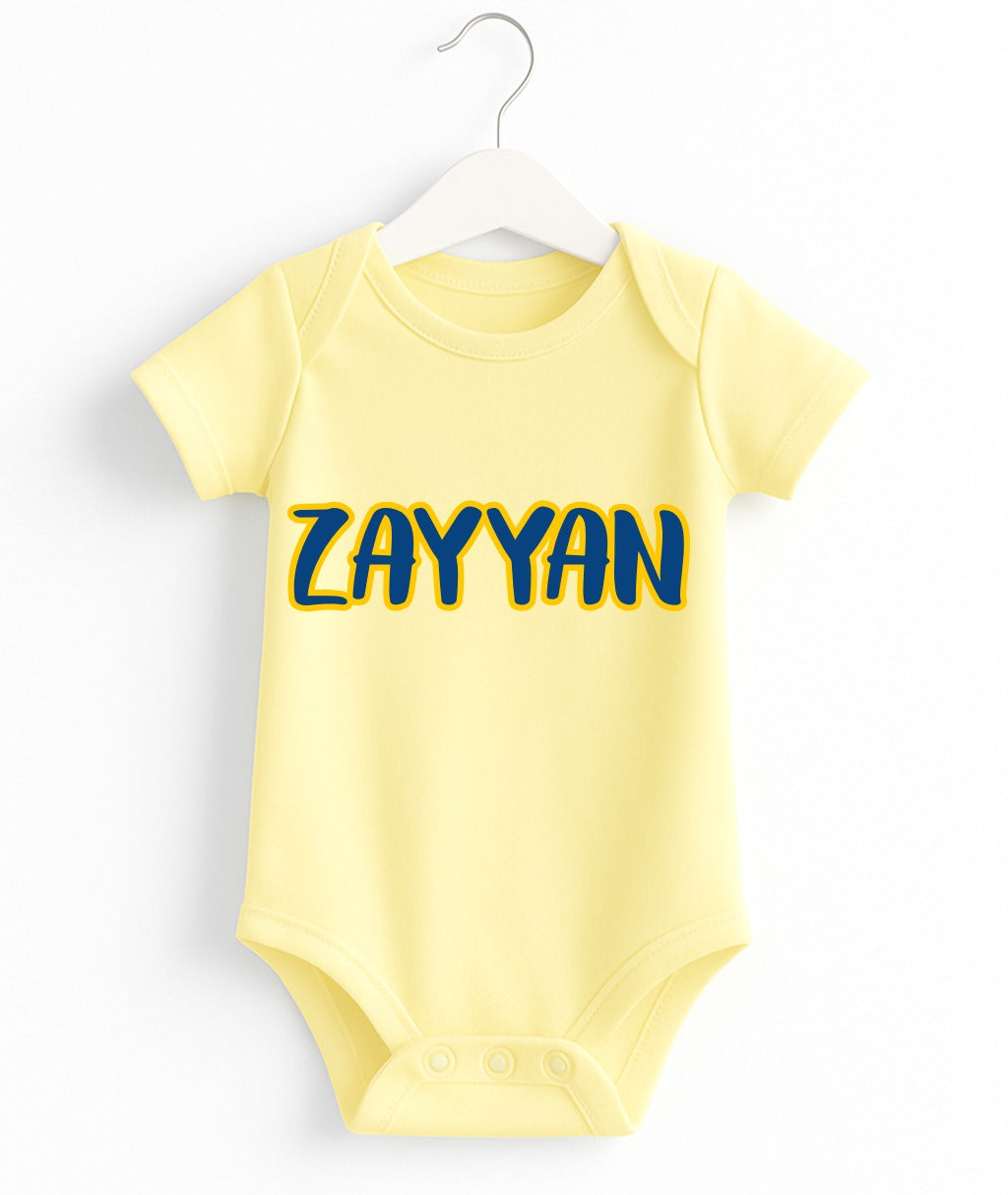 Custom Baby Name Romper | Personalized Your Own Text