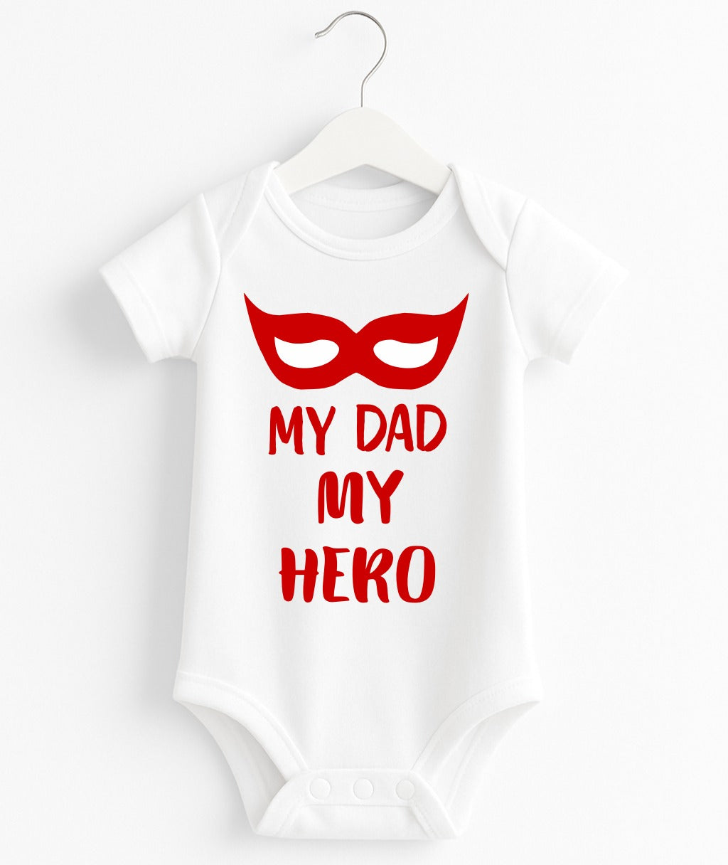 My Dad My Hero | Customize Baby Romper