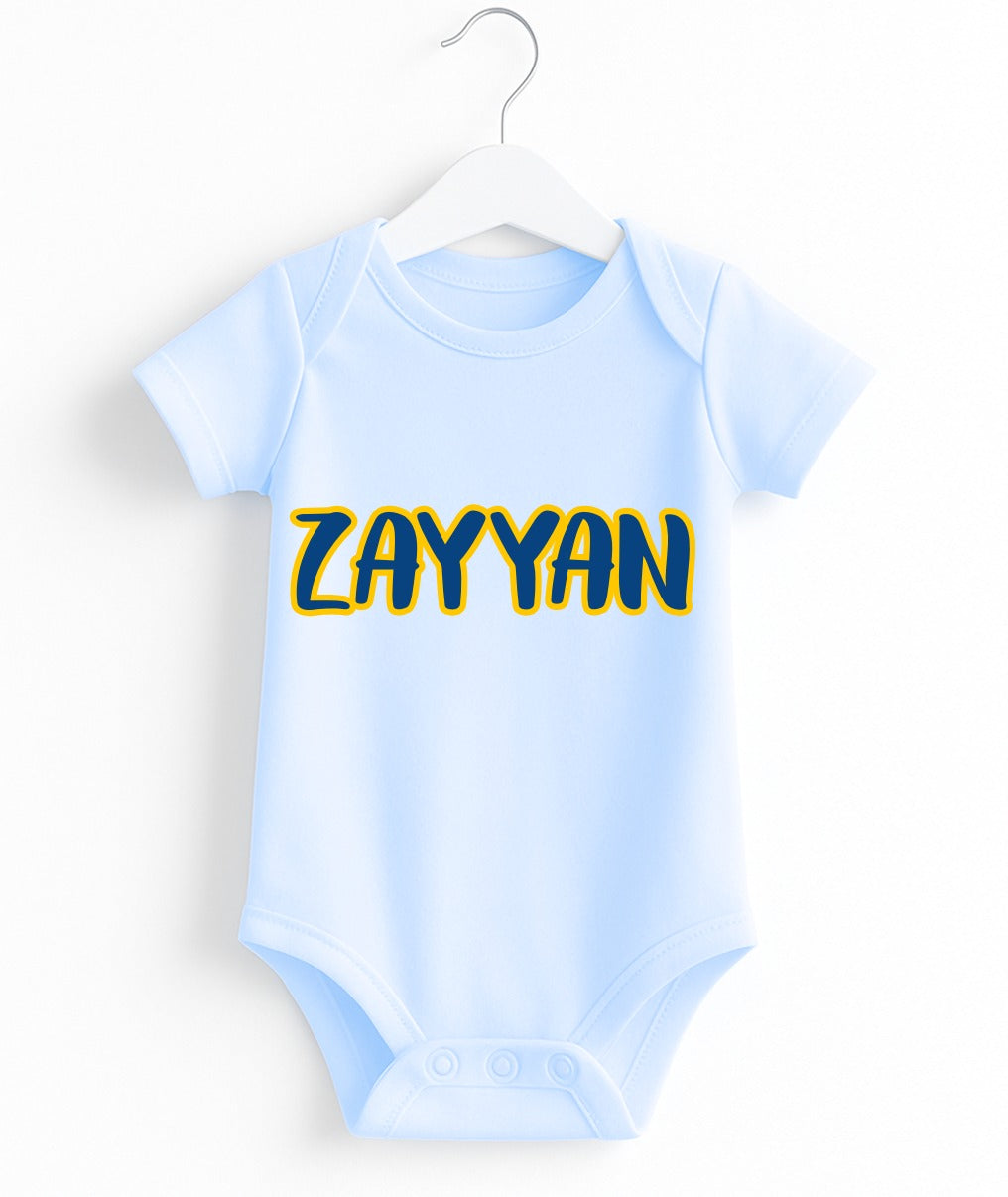 Custom Baby Name Romper | Personalized Your Own Text