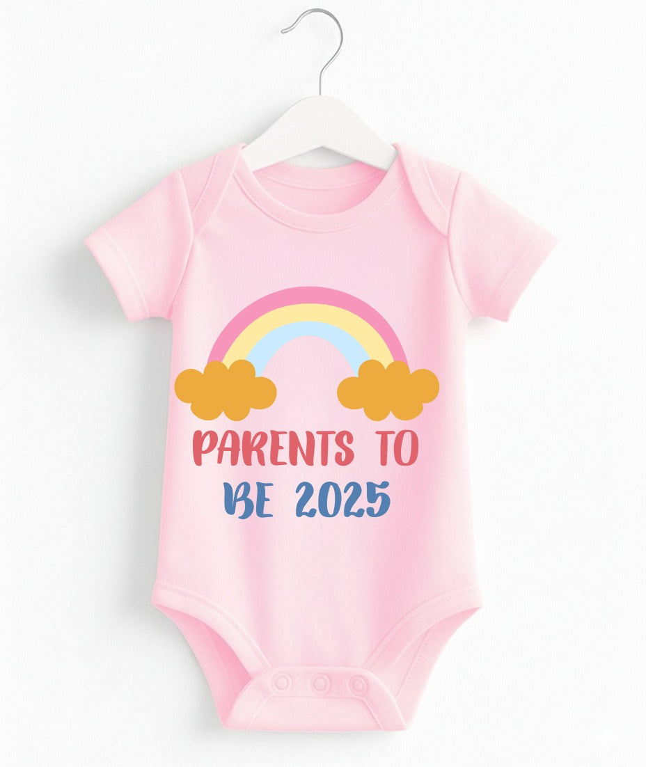 Parents To Be 2025 | Customize Baby Romper
