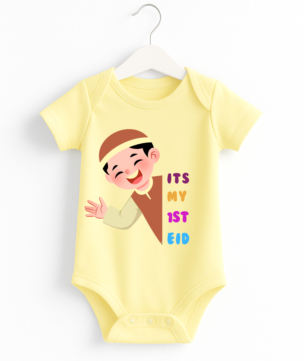 ITS My First Eid Baby Romper