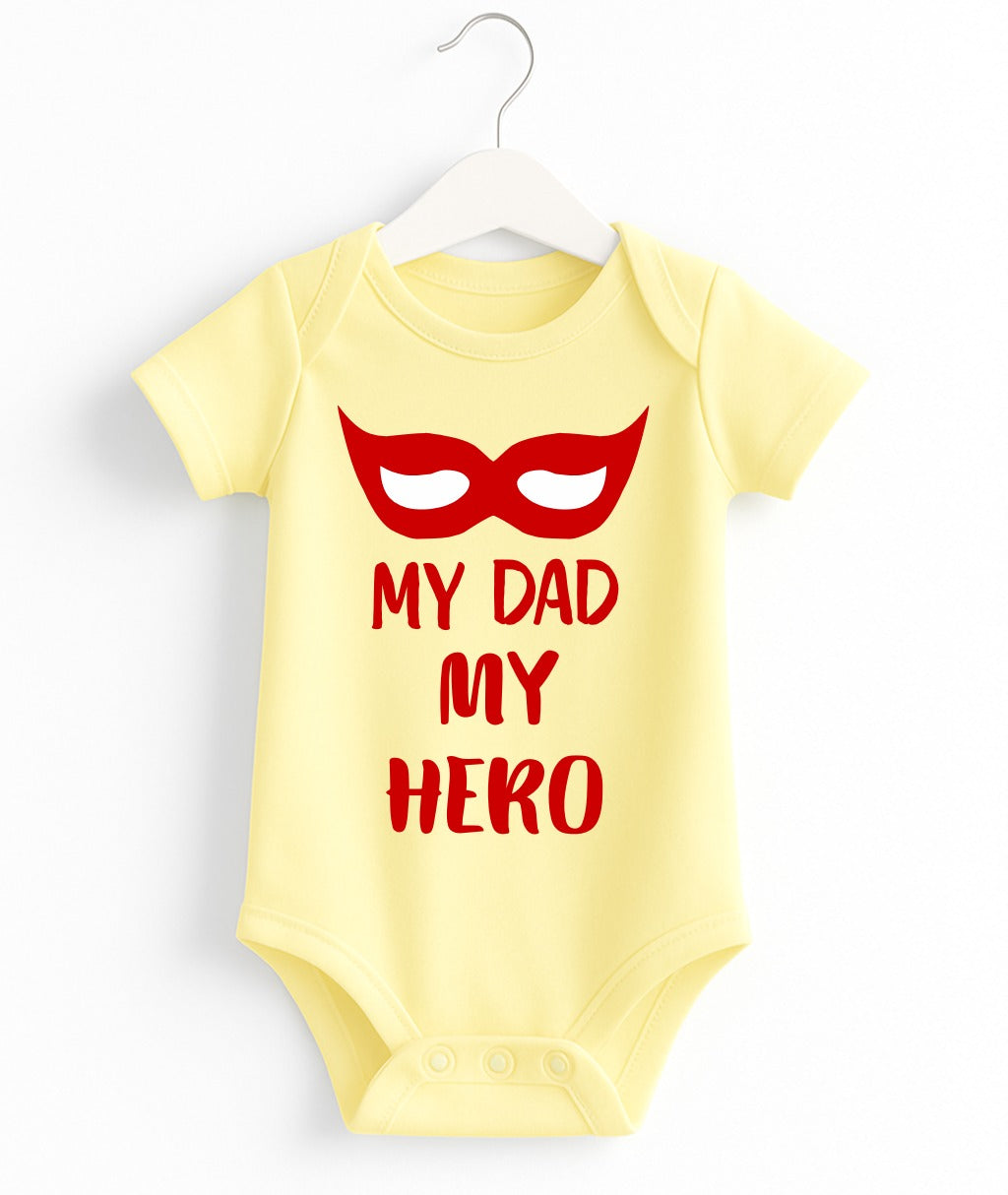 My Dad My Hero | Customize Baby Romper