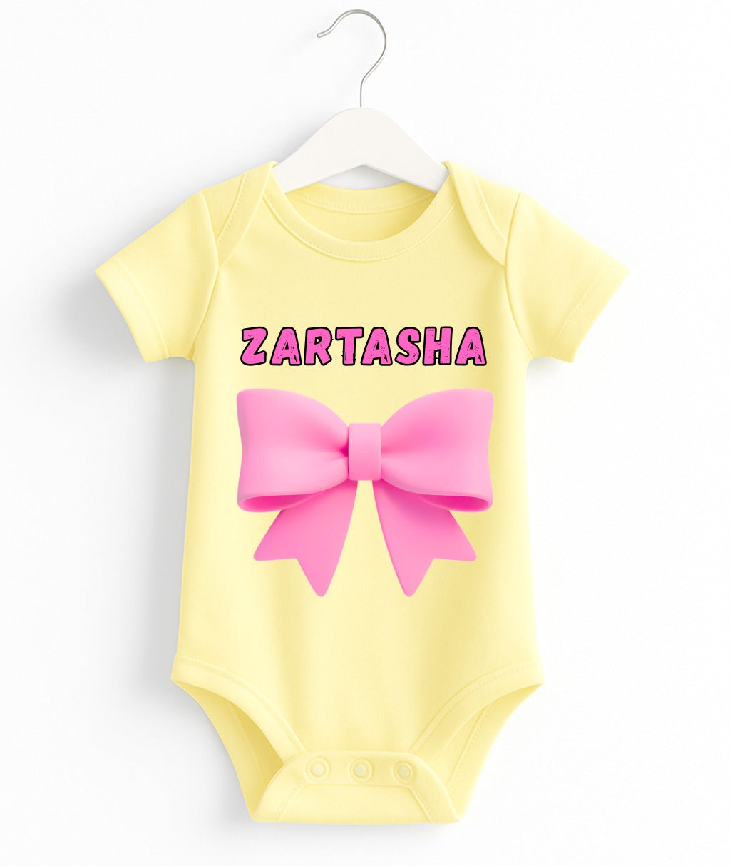 Customized Name Baby Romper