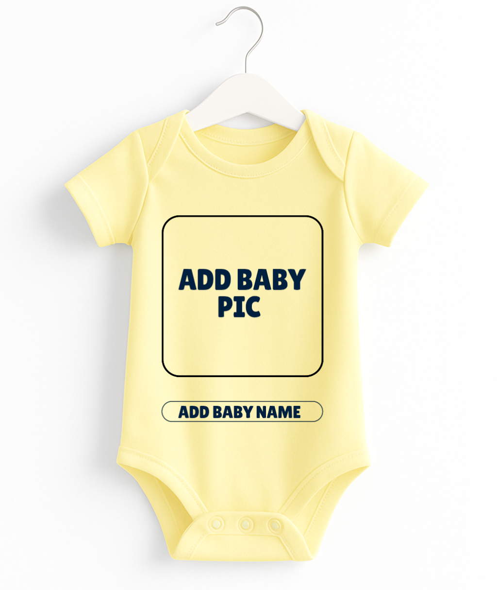 Custom Name & Pic Eid Romper | Customize Romper