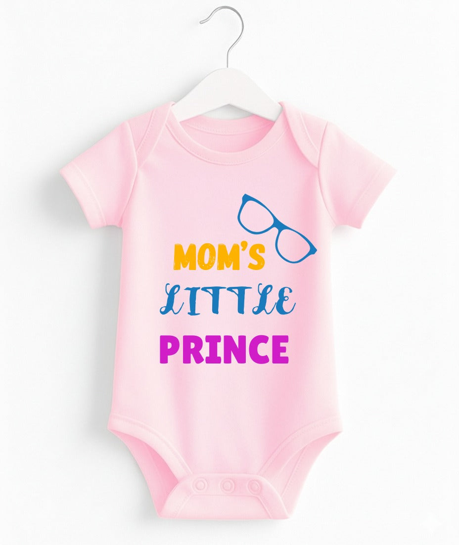 Mom's Little Prince | Customize Baby Romper