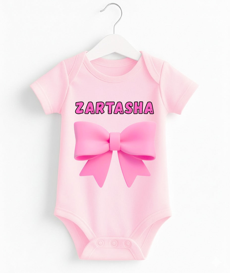 Customized Name Baby Romper