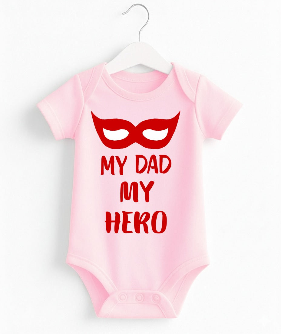 My Dad My Hero | Customize Baby Romper